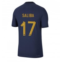 Fotbalové Dres Francie William Saliba #17 Domácí MS 2022 Krátký Rukáv